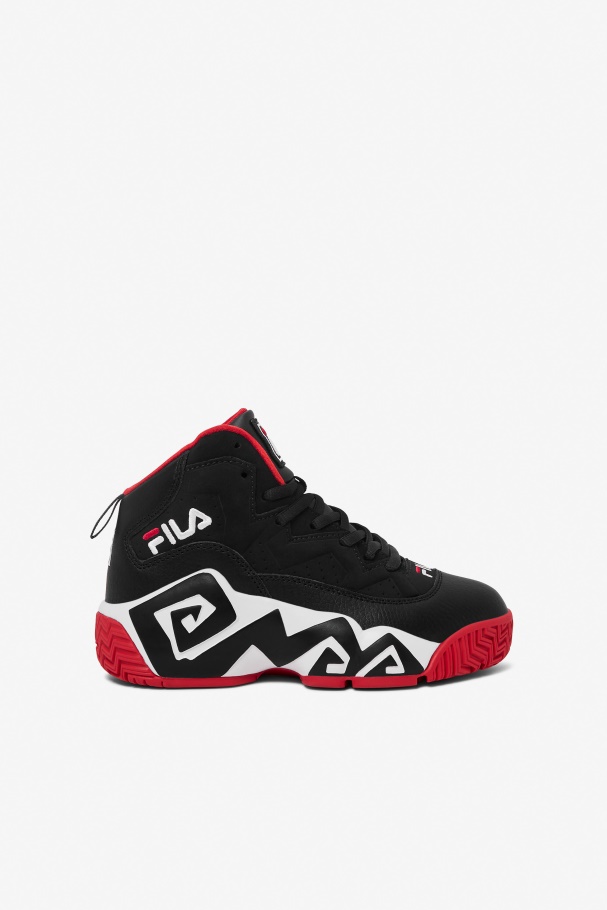 Big Kids' Mb Fila UK Black/White/Red