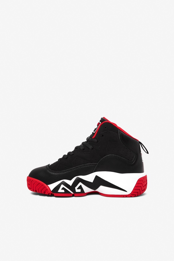 Big Kids\' Mb Fila UK Black/White/Red