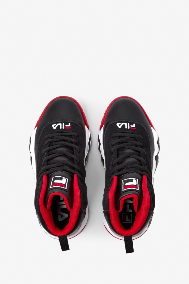 Big Kids\' Mb Fila UK Black/White/Red
