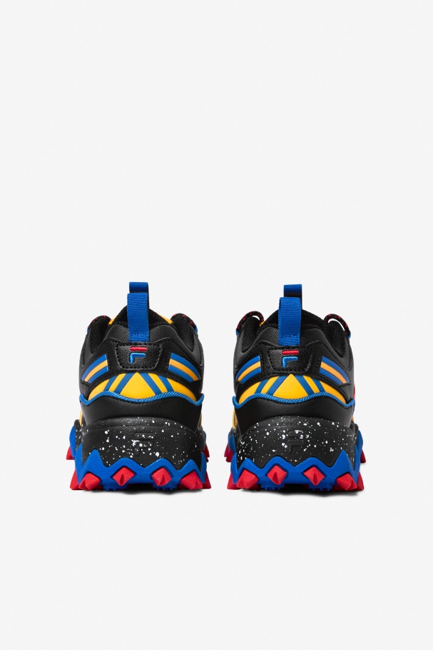 Fila UK Black/Gold/Red Big Kids\' Oakmont Tr