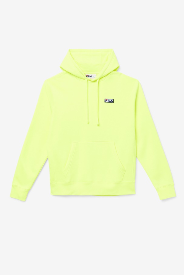 Fila UK Algot Hoodie Yellow/Black