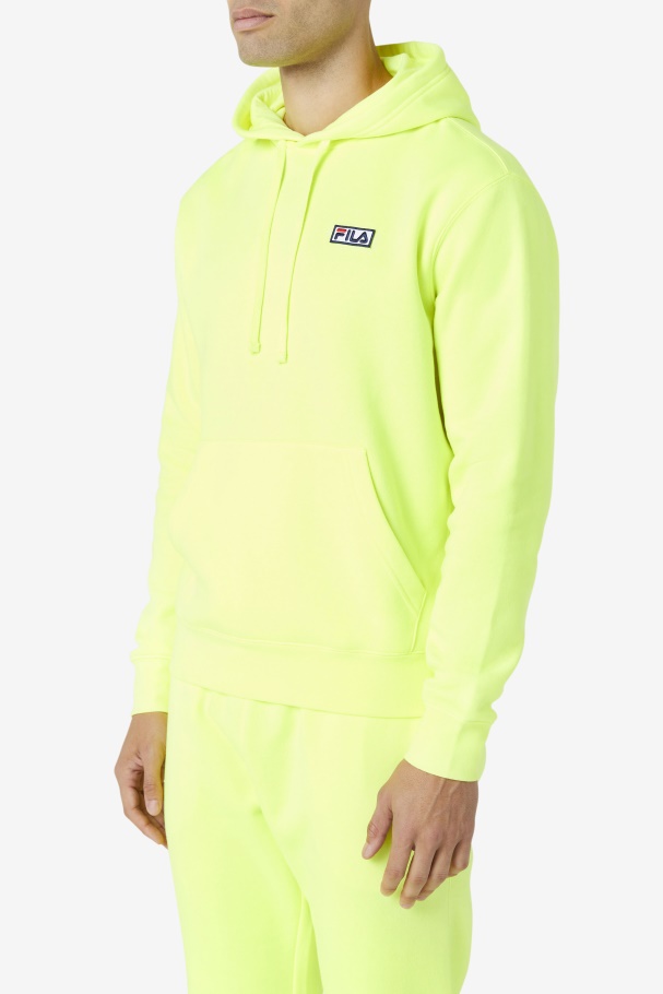 Fila UK Algot Hoodie Yellow/Black