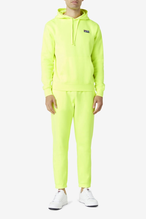 Fila UK Algot Hoodie Yellow/Black