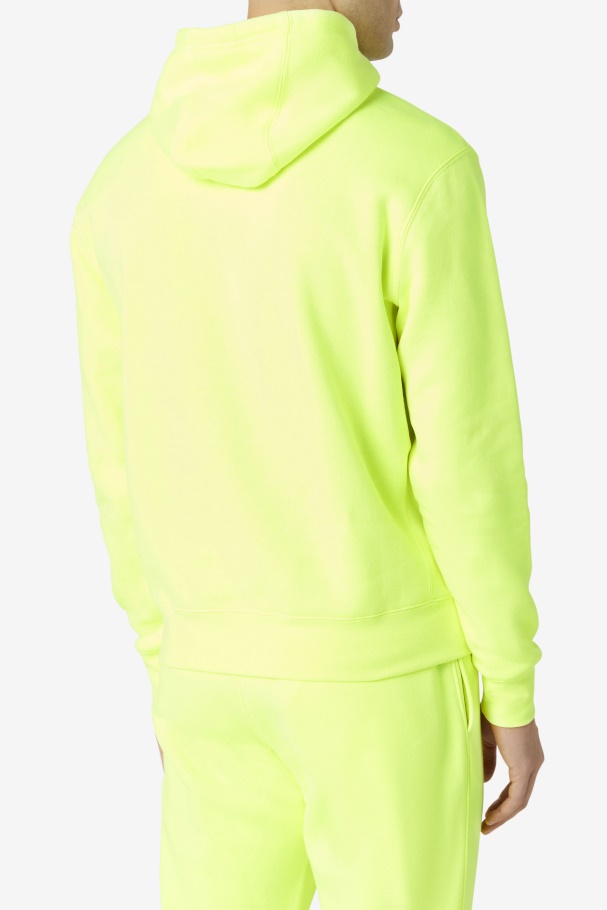 Fila UK Algot Hoodie Yellow/Black