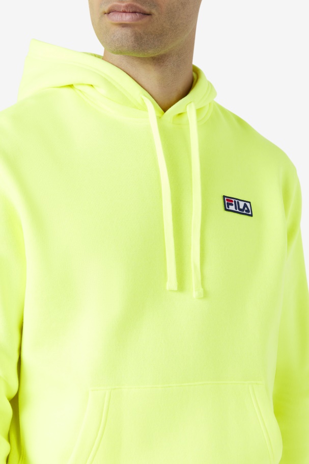 Fila UK Algot Hoodie Yellow/Black