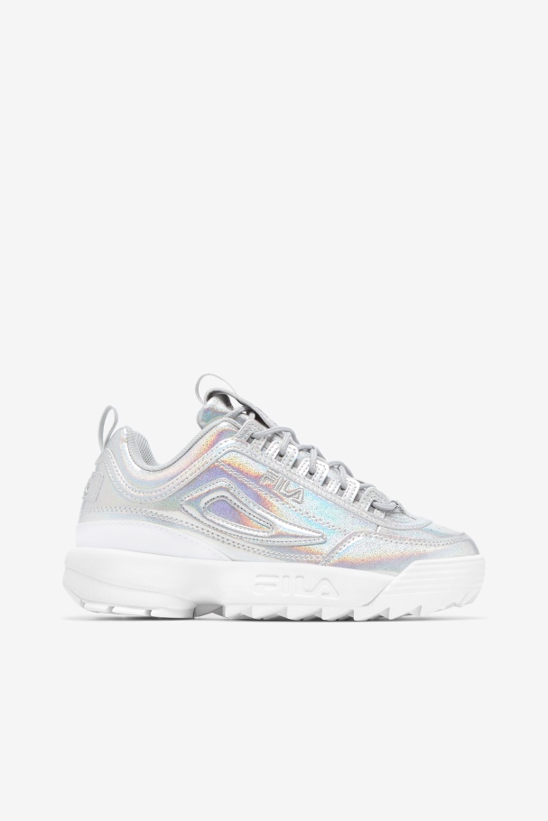 Women's Disruptor 2 Premium Iridescent Fila UK Iridescent