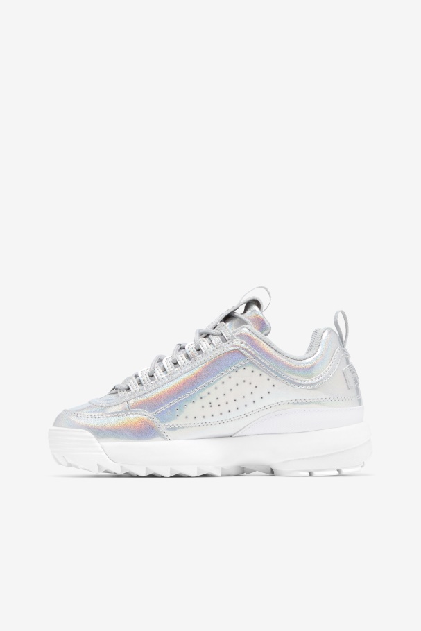 Women\'s Disruptor 2 Premium Iridescent Fila UK Iridescent