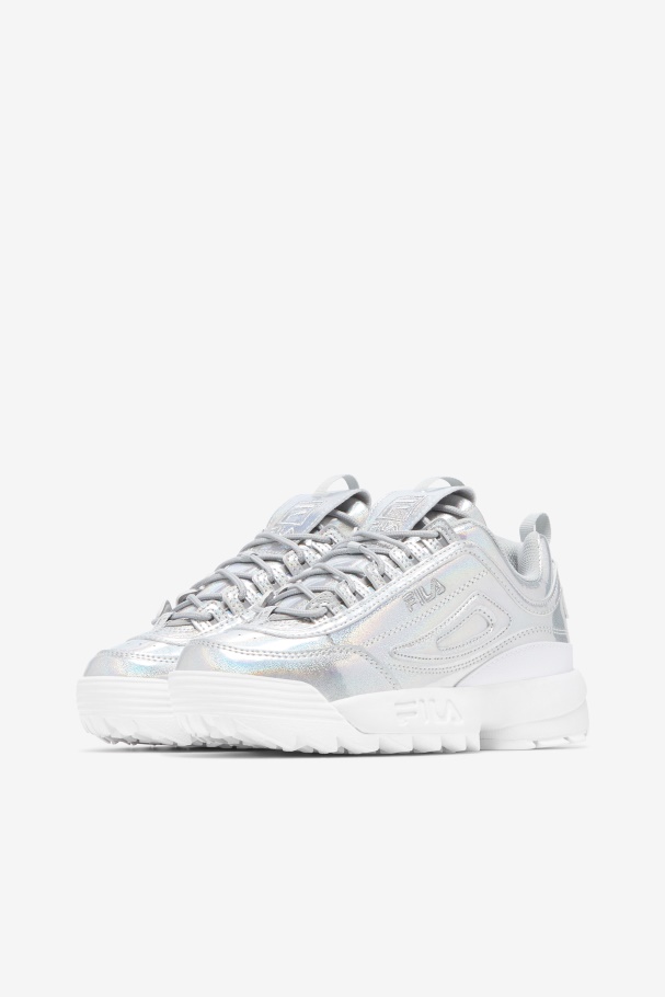 Women\'s Disruptor 2 Premium Iridescent Fila UK Iridescent