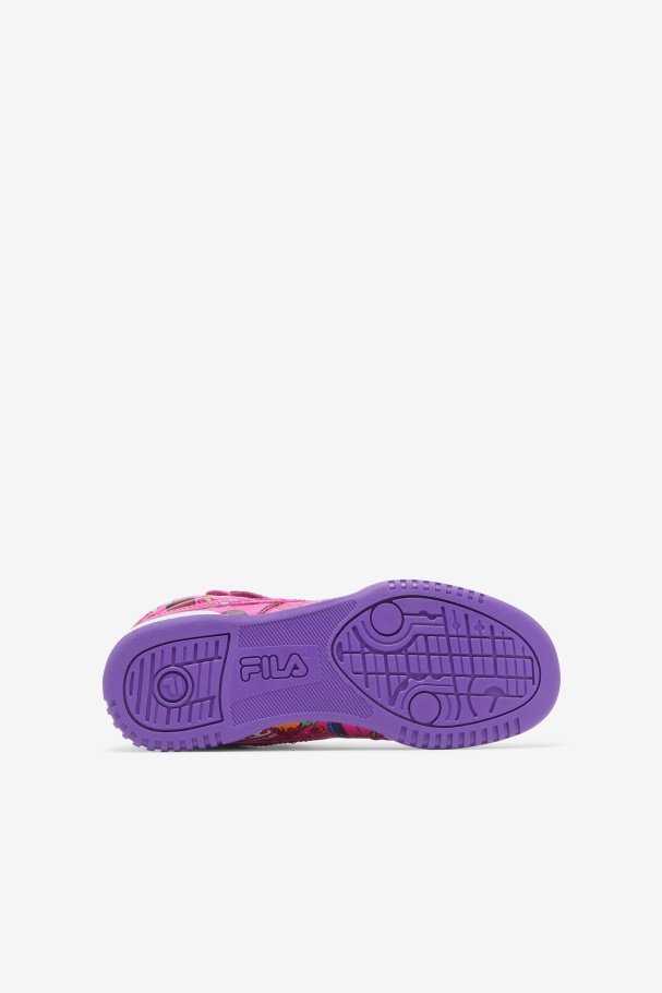 Sugar Plum/Purple/Lemon Fila UK Big Kids\' F-14