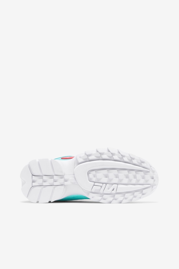 Big Kids\' Disruptor 2 Premium Blue/Atomic Blue/Tea Rose Fila UK