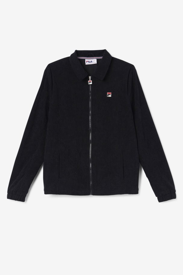 Black Seth Jacket Fila UK