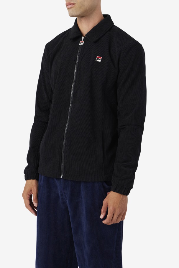 Black Seth Jacket Fila UK