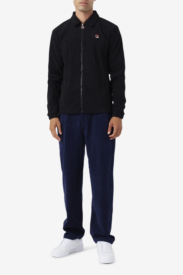 Black Seth Jacket Fila UK