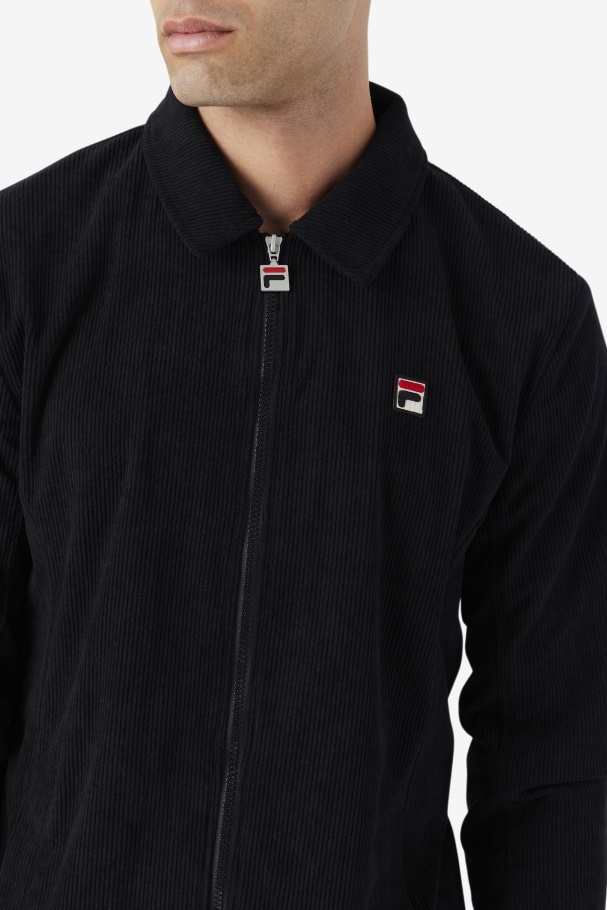 Black Seth Jacket Fila UK