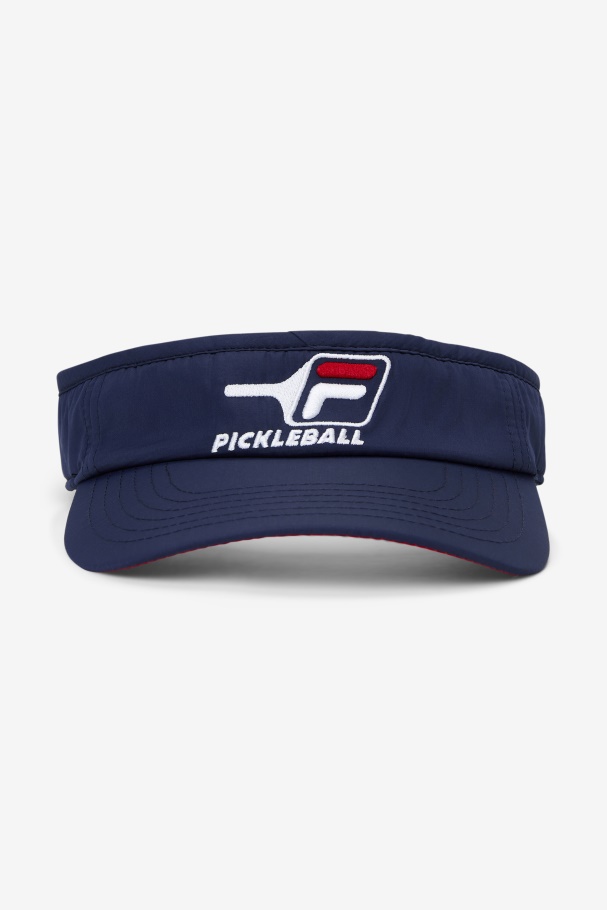Fila UK Navy/Red Pickleball Visor
