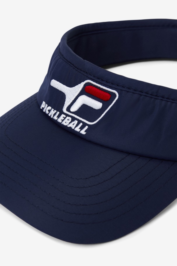 Fila UK Navy/Red Pickleball Visor