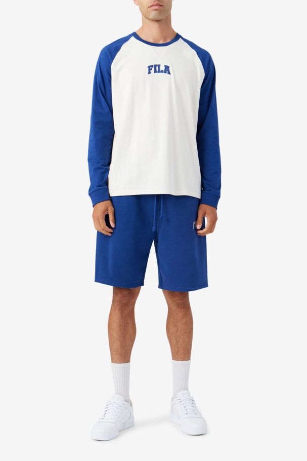 Fila UK Chet Raglan Tee Gardenia/Blue