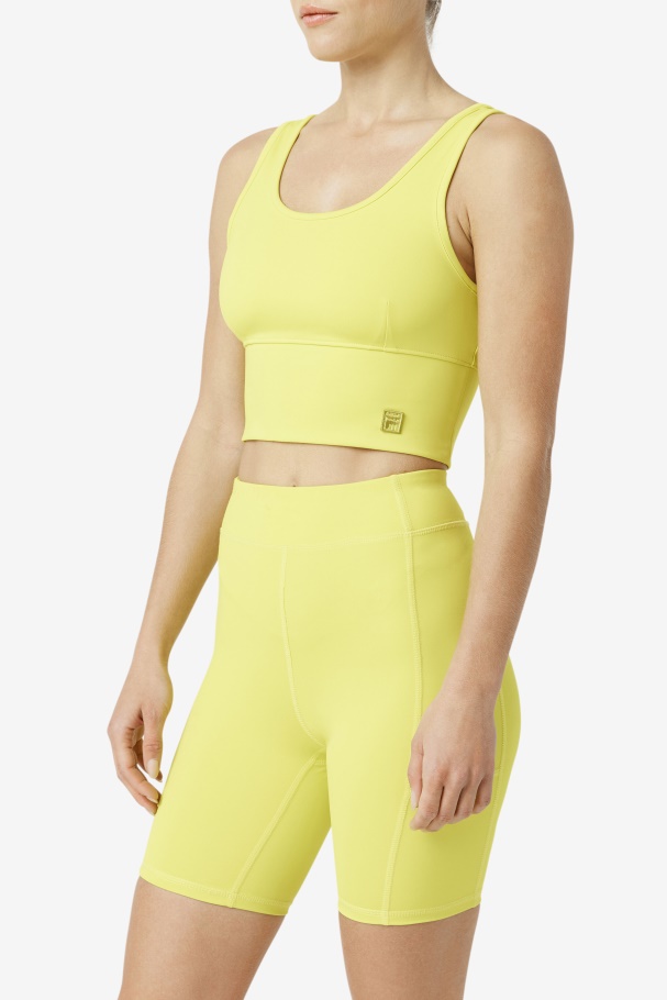 Sulphur Kora Bra Top Fila UK
