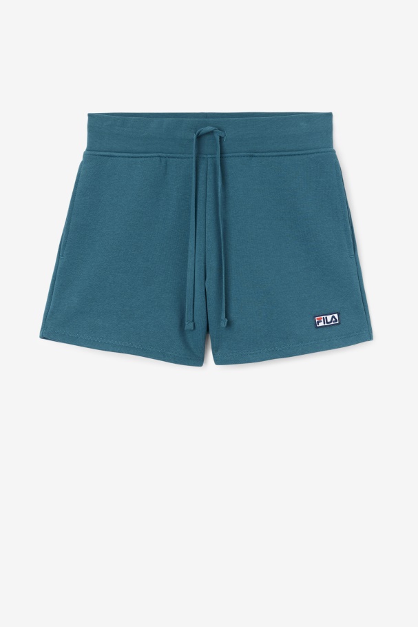 Diara High Rise Short Blue Coral Fila UK
