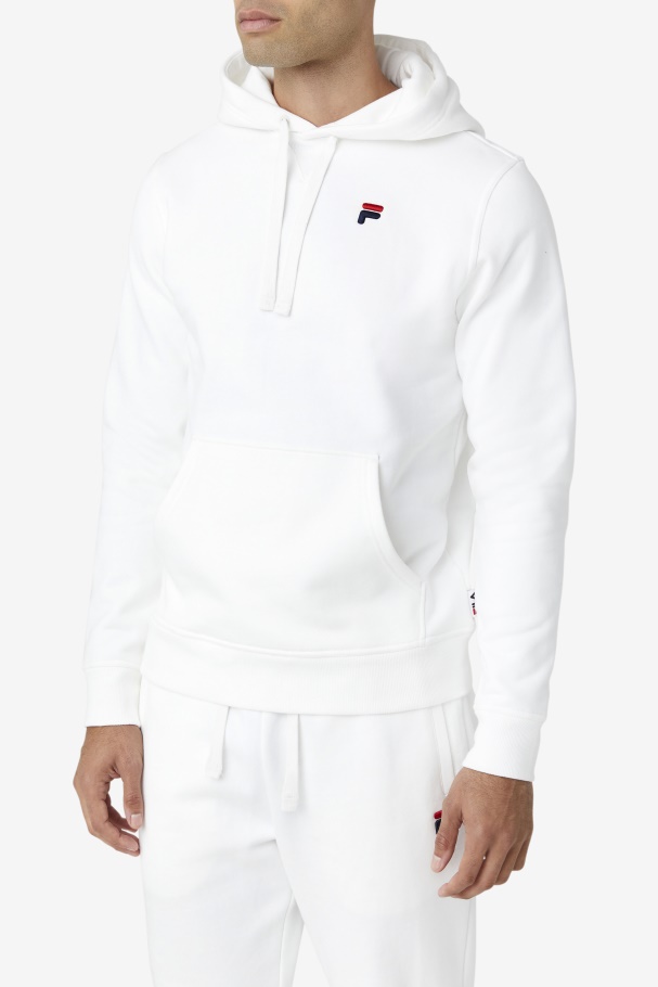 Godfrey Hoodie White Fila UK