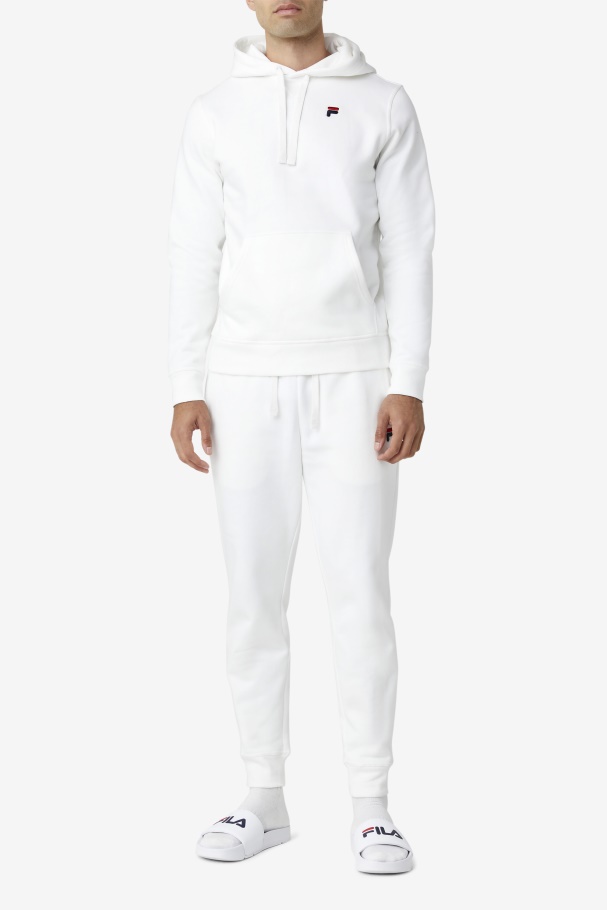 Godfrey Hoodie White Fila UK