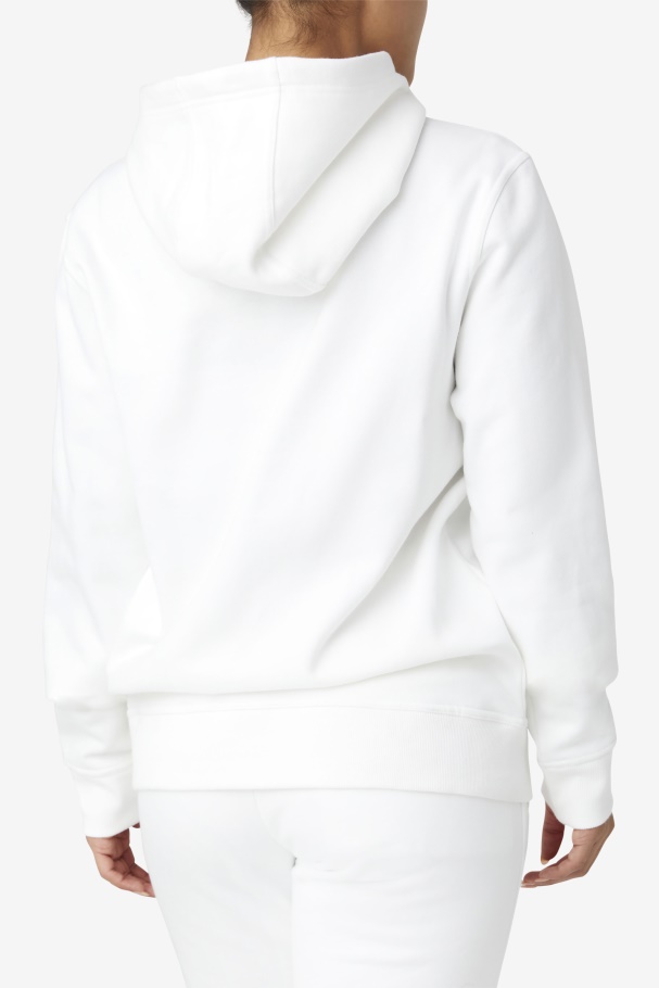 Godfrey Hoodie White Fila UK