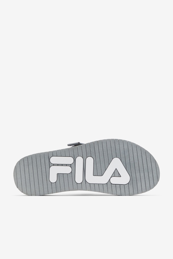 Men\'s Sol-Slide V2 Monument/White Fila UK