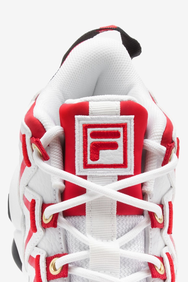 White/Red/Black Fila UK Little Kids\' Stackhouse