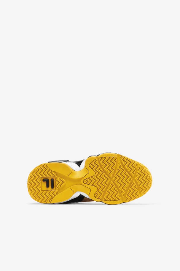 Lemon/Black/White Little Kids\' Mb Fila UK