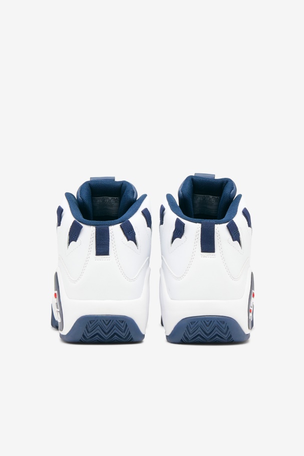 White/Navy/Red Women\'s Grant Hill 1 Fila UK
