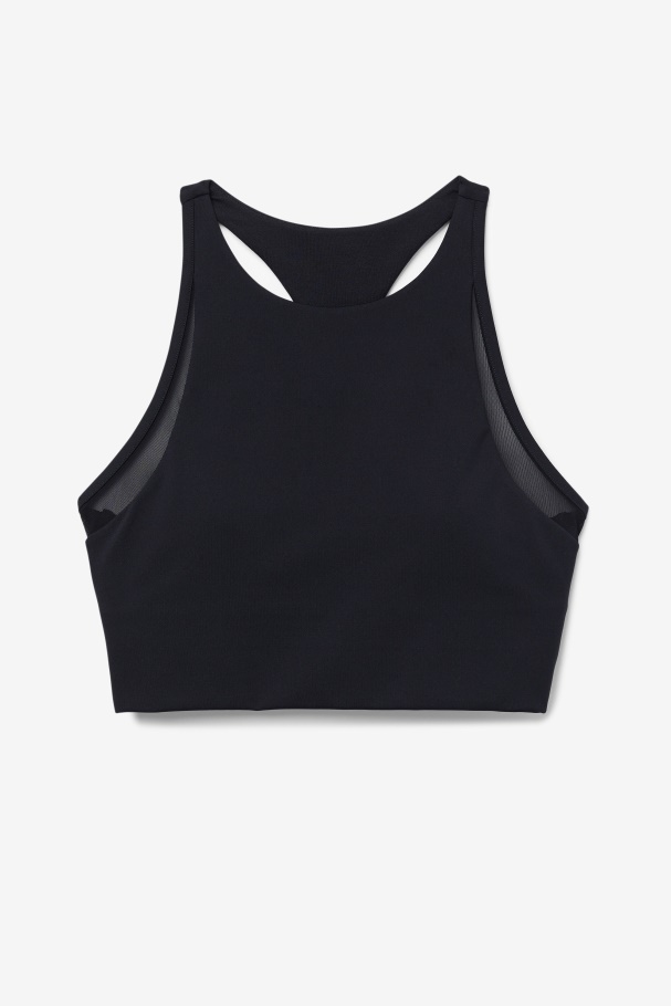 Uplift T-Back Sports Bra Fila UK Black