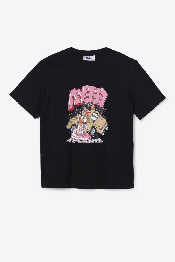 Fila UK Black Vulk Tee