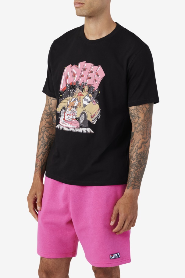Fila UK Black Vulk Tee