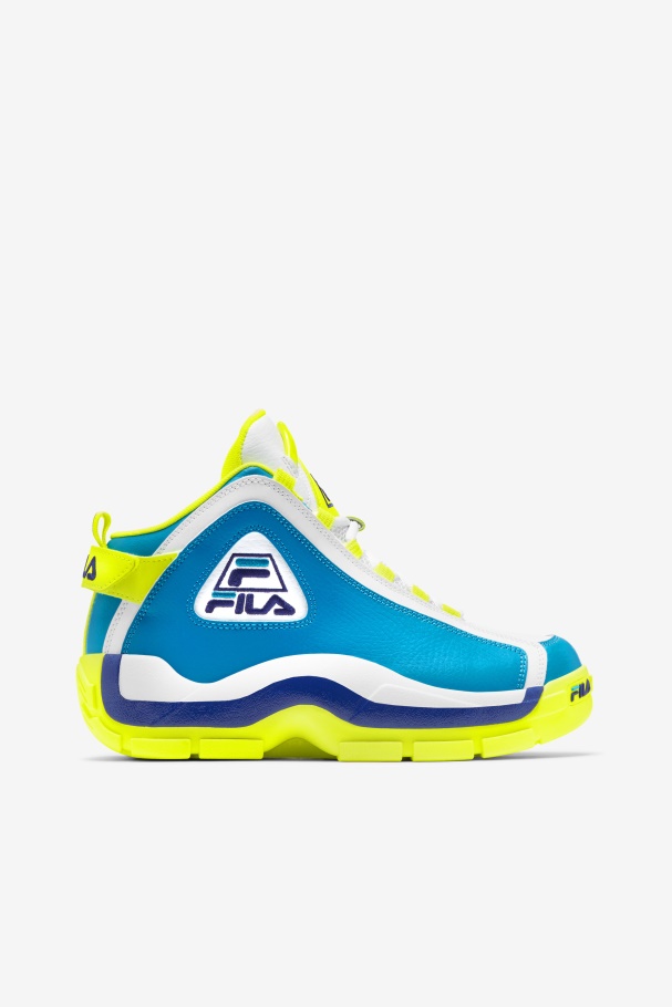 Atomic Blue/Yellow/White Women's Grant Hill 2 Fila UK