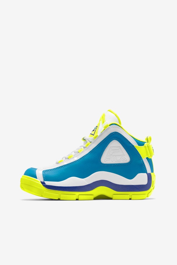 Atomic Blue/Yellow/White Women\'s Grant Hill 2 Fila UK