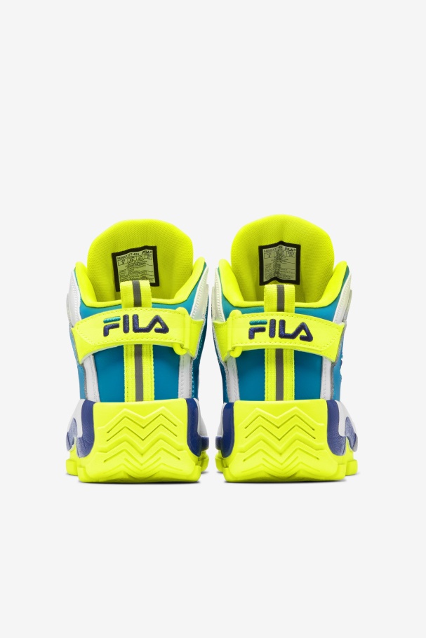 Atomic Blue/Yellow/White Women\'s Grant Hill 2 Fila UK