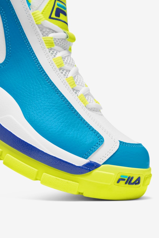 Atomic Blue/Yellow/White Women\'s Grant Hill 2 Fila UK
