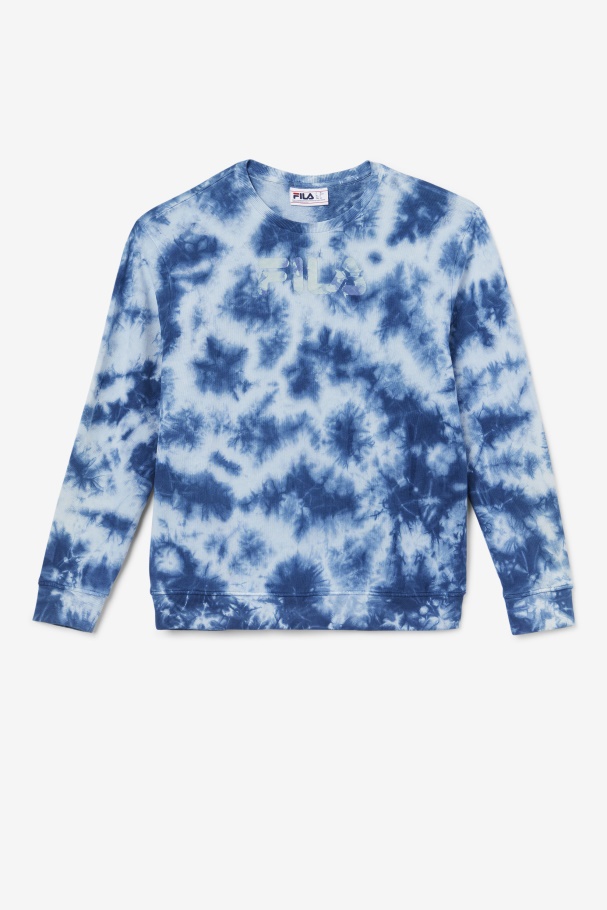 Majolica Blue/Stone Fila UK Uplee Crew