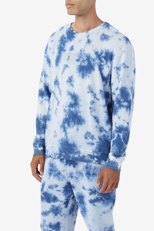 Majolica Blue/Stone Fila UK Uplee Crew