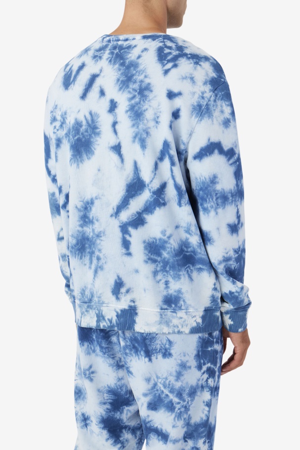 Majolica Blue/Stone Fila UK Uplee Crew