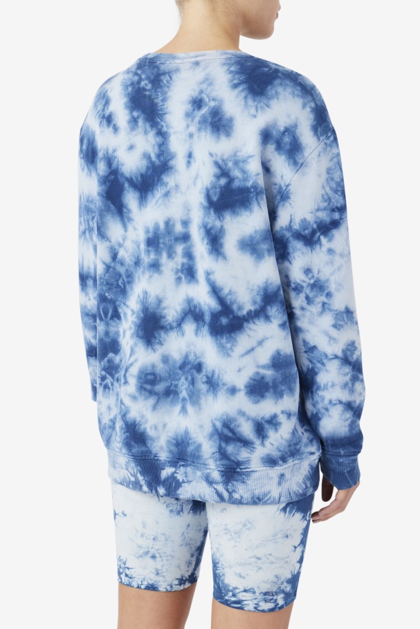 Majolica Blue/Stone Fila UK Uplee Crew