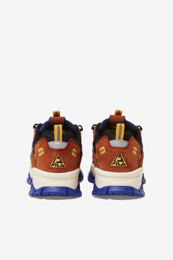 Fila UK Women\'s Ray Tracer Tr 2 Bombay Brown/Blue/Ecru