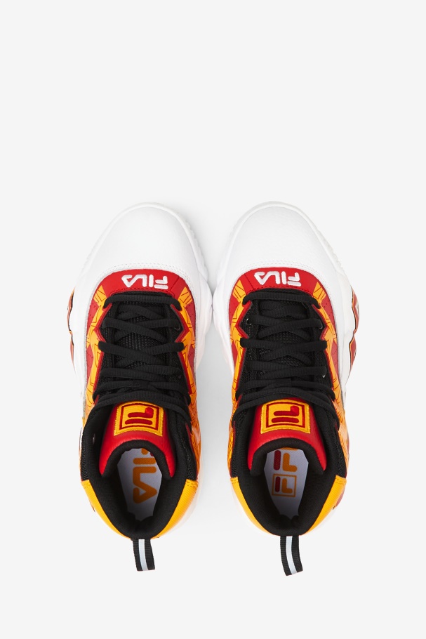 Little Kids\' Mb Fila UK White/Gold/Red