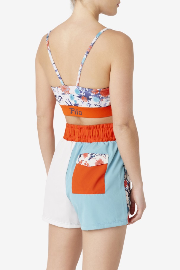 Charlee Bra Top Orange.Com Fila UK