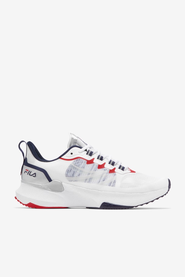 Tactik 5 Impulse White/Navy/Red Fila UK