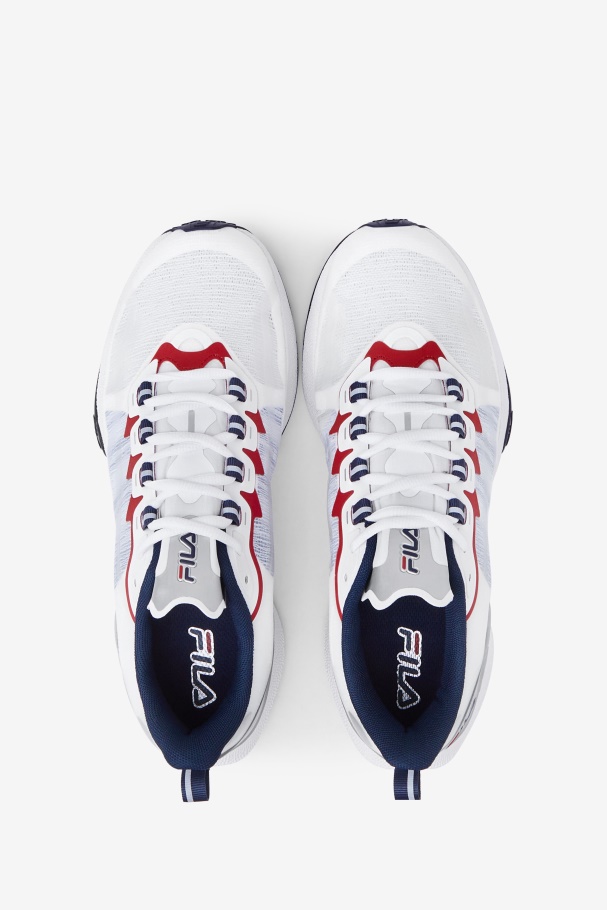 Tactik 5 Impulse White/Navy/Red Fila UK