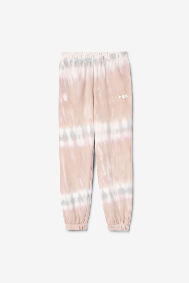 Fila UK Raleigh Tie Dye Jogger Gardenia/White/Belgian Block