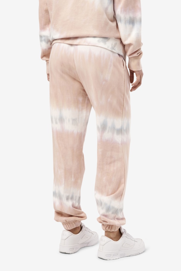 Fila UK Raleigh Tie Dye Jogger Gardenia/White/Belgian Block