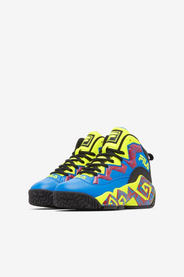 Fila UK Black/Yellow/Red Big Kids\' MB