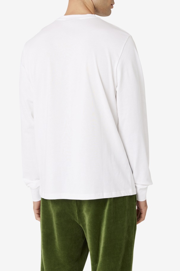 Fila UK White Fila UK X Paterson Long Sleeve Tee